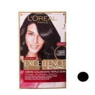 کیت رنگ مو لورآل مدل Excellence شماره 1 حجم 50 میلی لیتر